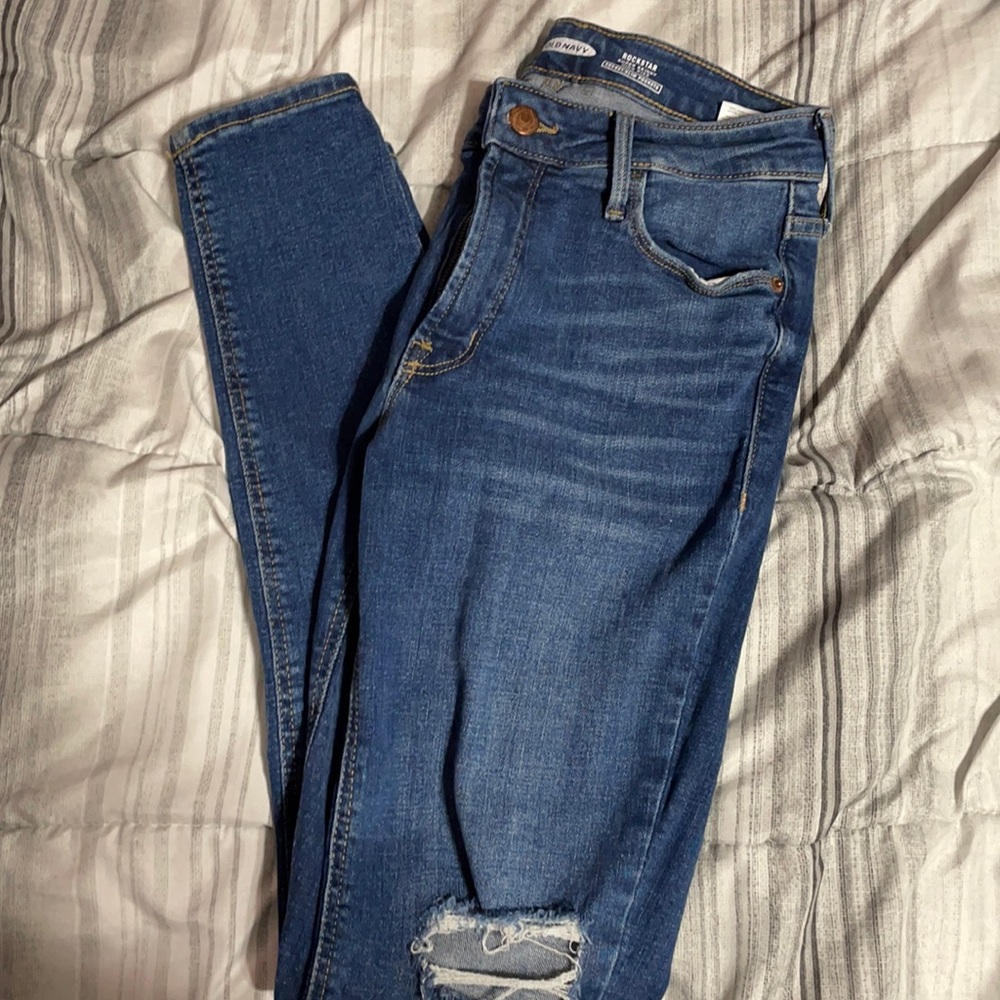 Old navy super skinny high rise